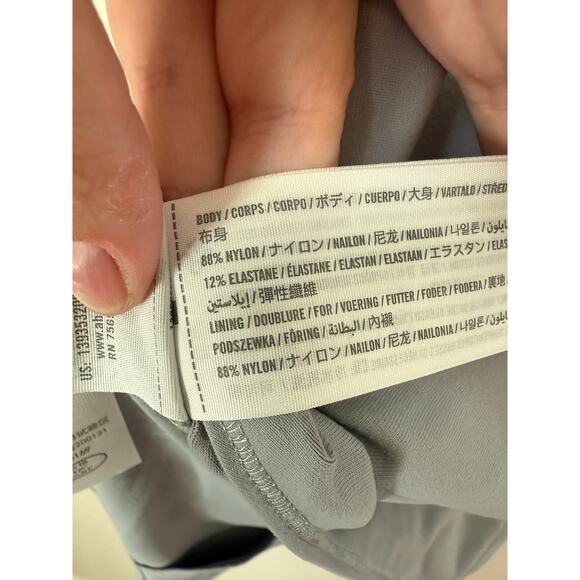 Abercrombie & Fitch Soft Collection Slate Gray Tank Bodysuit Size Medium - Picture 4 of 5